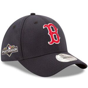 New Era Boston Red Sox 2025 Postseason Participant 39Thirty Stretch Fit Hat M/L